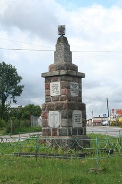 Pomnik Powstańców Wielkopolskich w Paterku (fot P. Anders)