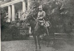 General Dowbor-Muśnicki on a mare named Panna Europejska (European Lady), Summer 1919.