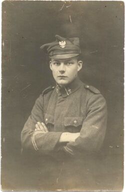 Senior sapper of the 1st Greater Poland Sapper Battalion, 1919