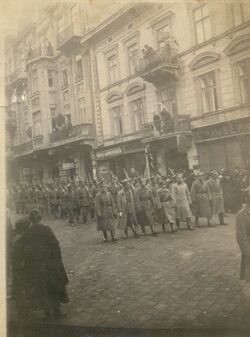 Poznań-Lviv Voluntary Company, Lviv, April 1919