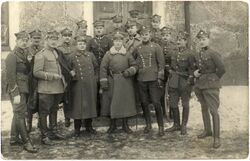 Officers of the 2nd Greater Poland Field Artillery Regiment (17th FAR), winter 1919/1920. 