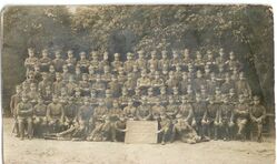 5th Reserve Battalion Company of the 11th Greater Poland Rifle Regiment. Śrem, 12 August 1919