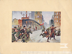 Battles in the suburbs of Poznań – by the Chwaliszewo bridge.