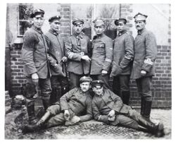 Group of the first insurgents from Pleszew County