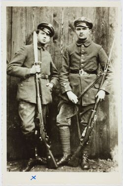 Kazimierz Sopałowicz (1898-1919) and Jan Sopałowicz [December of 1918]