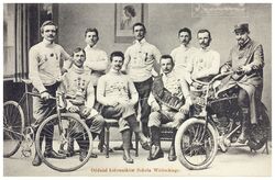 The cycling unit of the Wilda branch of “Sokół”