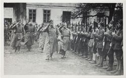 General Józef Dowbor-Muśnicki welcoming the polish Army