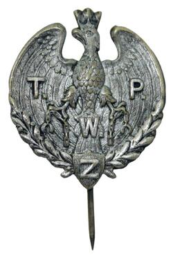 The General Union of Insurgents and Soldiers Associations in the Western Lands of the Polish Republic “insurgent of merits” badge