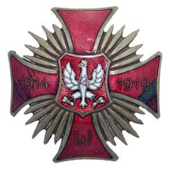 The Polish National Uprisings of 1914-1919 Veterans Association badge